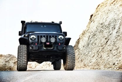 Off4rd: Jeep Wrangler JK Radlaufverbreiterungen Alu schwarz