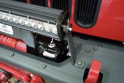 Maximus-3: Upevnění LED BAR 10" Jeep Wrangler JK