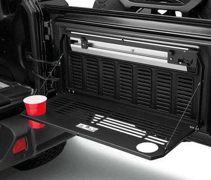 Off4rd: Jeep Wrangler JL scaffale - tavolo portellone posteriore