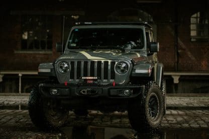 Off4rd: Jeep Wrangler JL front bumper cover Rubicon steel