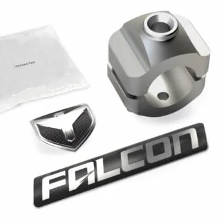 Teraflex: Kit di morsetti per tiranti dello stabilizzatore di sterzo Falcon Nexus EF (1-1/2" HD)
