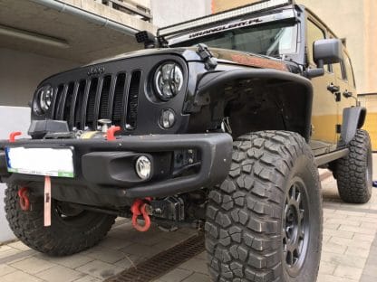 Off4rd: Jeep Wrangler JK wheel arch extensions Alu black
