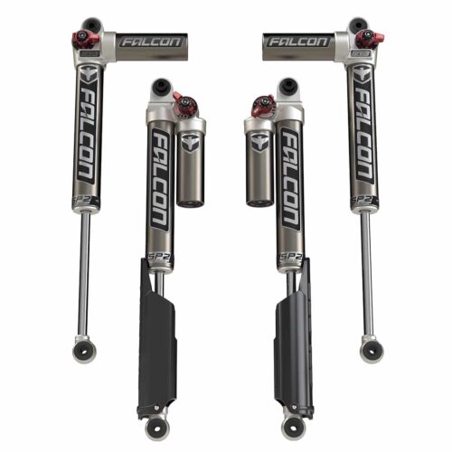 Teraflex: JL 2dr: zestaw amortyzatorów Falcon SP2 3.3 Fast Adjust Piggyback 2-4.5” Lift