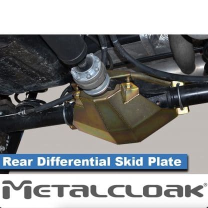 Metalcloak: JL Wrangler M220 Rear Differential Skid Plate (DSP)