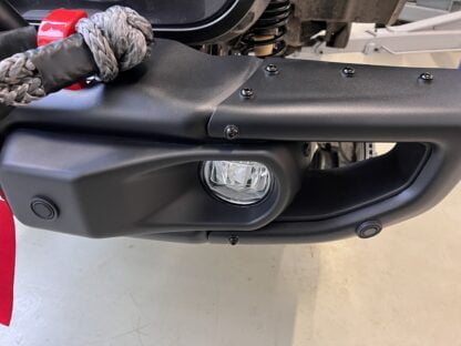 Off4rd: Jeep Wrangler JL front bumper Rubicon with bullbar (aluminum)