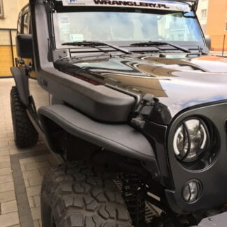 Off4rd: Jeep Wrangler JK wheel arch extensions Alu black