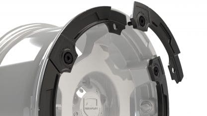 Teraflex: Nomad Split Rash Ring Kit w/ Hardware - Black
