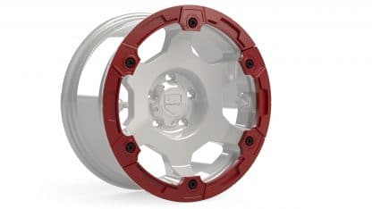 Teraflex: Nomad Wheel Rash Ring Kit sada na ochranu ráfků červená