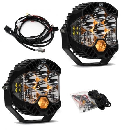 Baja Designs: zestaw lamp LED LP6 Pro Driving Combo Jeep Wrangler JL Gladiator JT