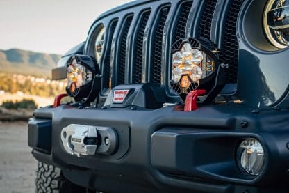 Baja Designs: Jeep Jl/Jt Lp6 Pro Bumper Light Kit Upfitter