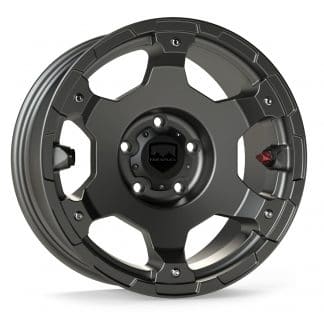 Teraflex: Nomad Off-Road Wheel – Deluxe – 5x5” – 00 – Titanium Gray – Each