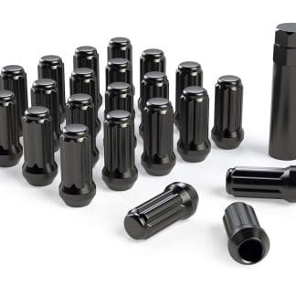Teraflex: Spline Drive Lug Nut Kit – M14-1.5 – Black – 23 pcs