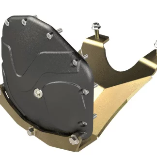Metalcloak: JL Wrangler | JT Gladiator Coperchio Differenziale Anteriore e Sistema Skid Glide [ M210 | 3rd Gen D44 ] Rubicon Edition