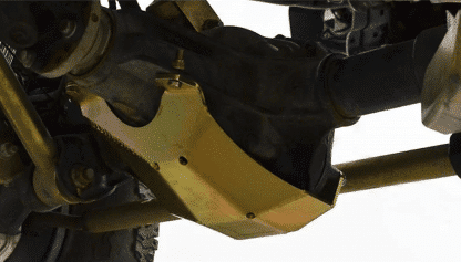 Metalcloak: Metalcloak ślizg i pokrywa mechanizmu różnicowego przód Jeep JL JT