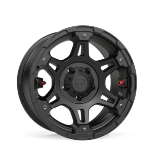 Teraflex: Nomad Split Spoke Off-Road Wheel – 5x5” – -12mm – Metallic Black
