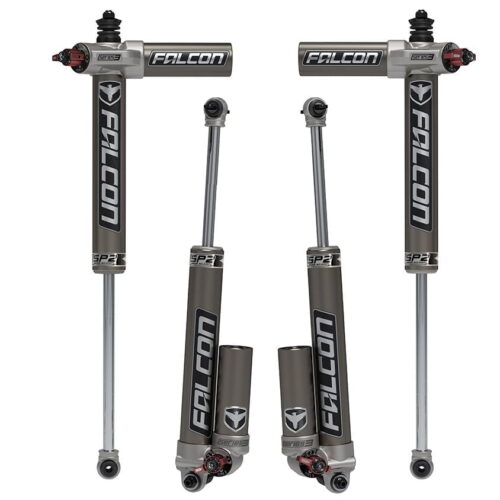 Teraflex: JK 4dr: zestaw amortyzatorów Falcon SP2 3.3 Fast Adjust Piggyback 5–6” Lift