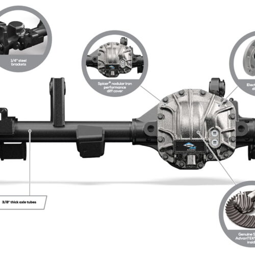 Dana Spicer: przedni most Ultimate Dana 44™ AdvanTEK® Axle Jeep Wrangler JL (5.38)