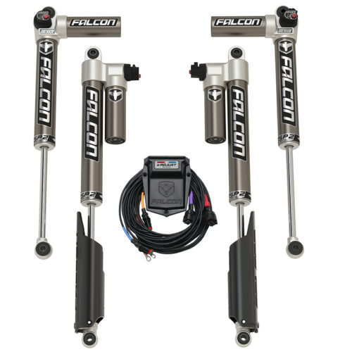 Teraflex: JT: zestaw amortyzatorów Falcon SP2 3.5 e-Adjust Piggyback 3.5-4.5” Lift Long-Travel (3.6L)